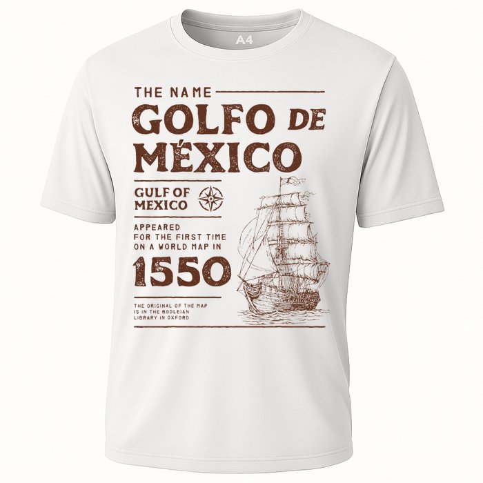 Gulf Of Mexico Name Origin 1550 Cooling Performance Crew T-Shirt