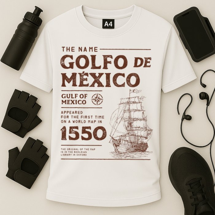 Gulf Of Mexico Name Origin 1550 Cooling Performance Crew T-Shirt