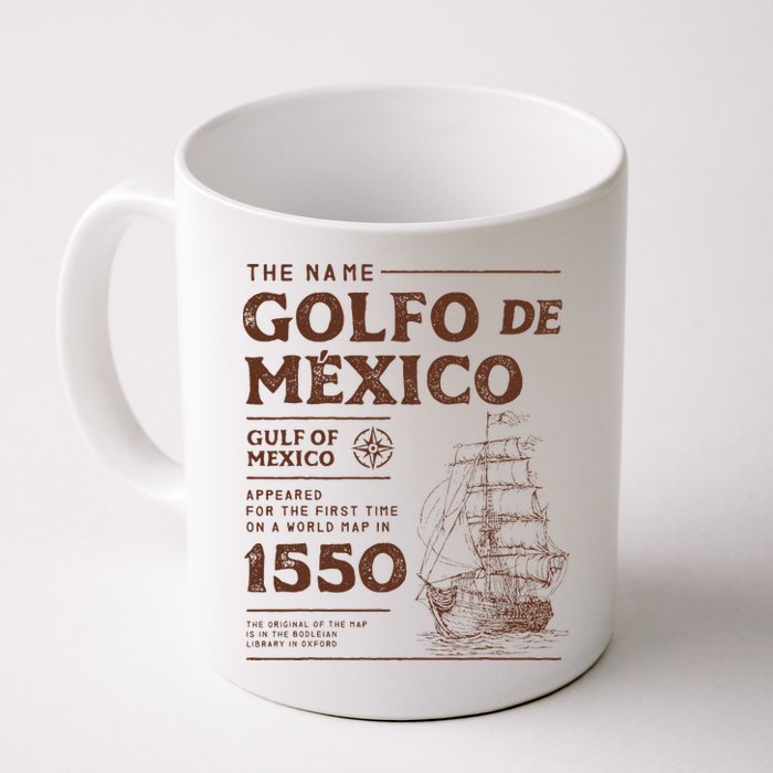 Gulf Of Mexico Name Origin 1550 Mug