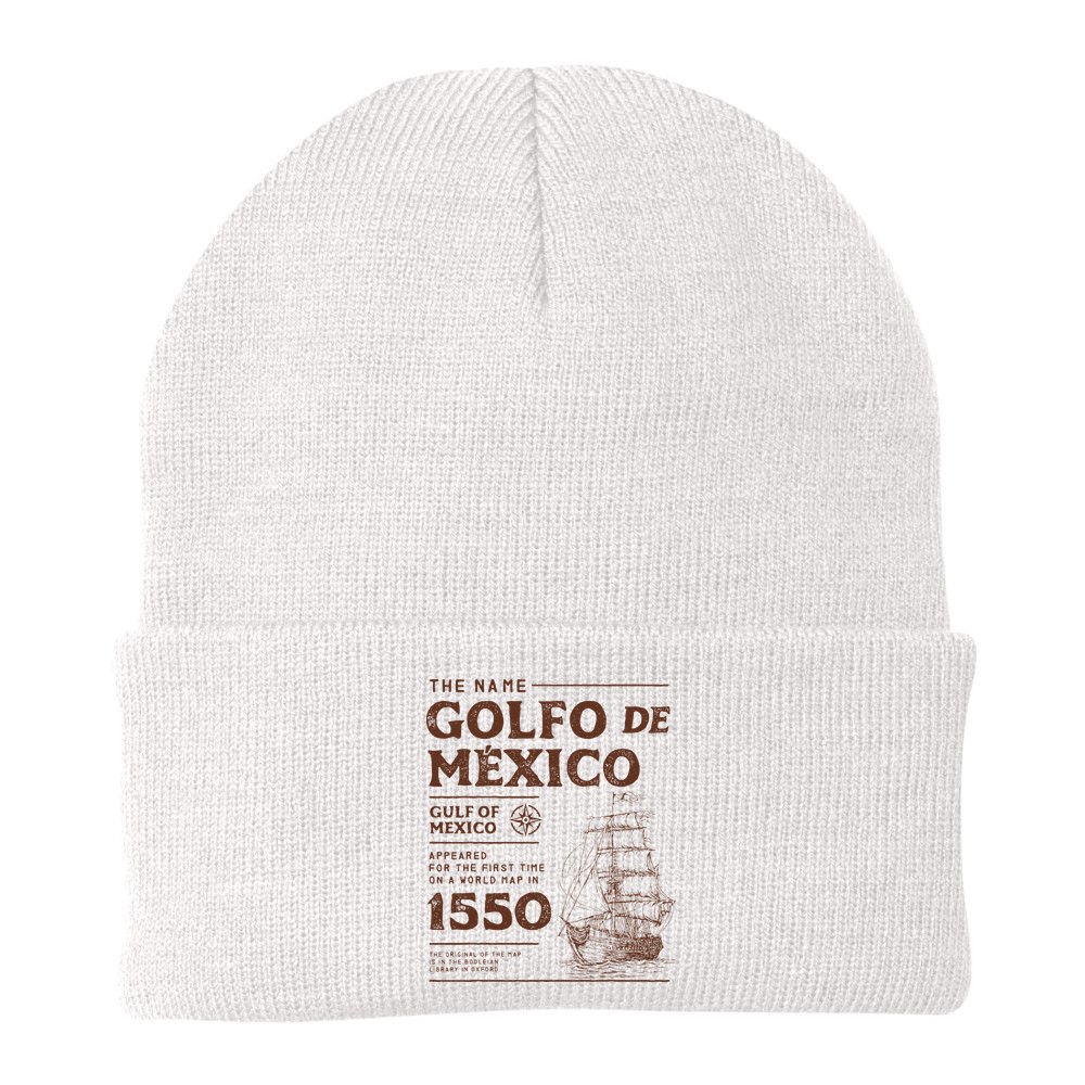 Gulf Of Mexico Name Origin 1550 Beanie
