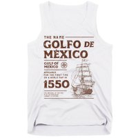 Gulf Of Mexico Name Origin 1550 Tank Top