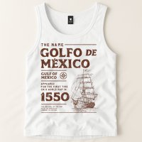 Gulf Of Mexico Name Origin 1550 Tank Top