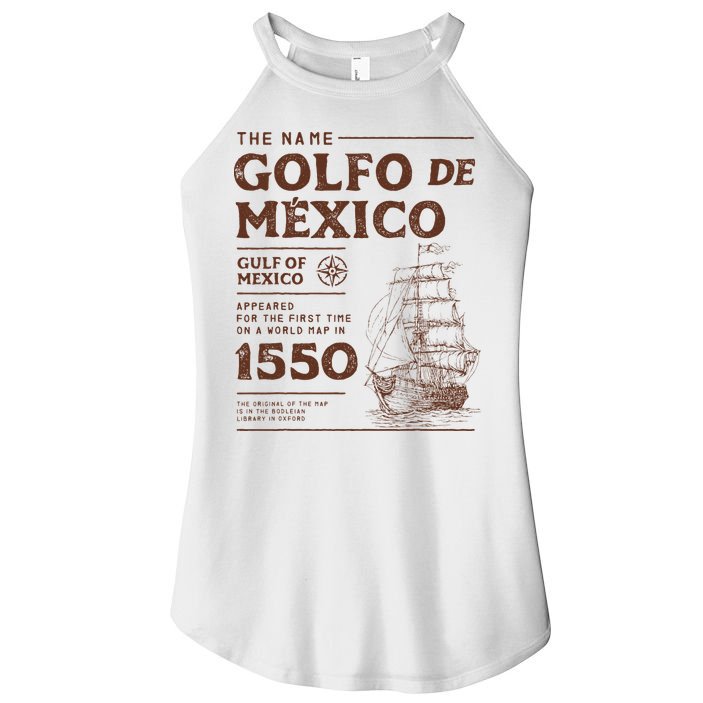 Gulf Of Mexico Name Origin 1550 Women's Perfect Tri Rocker Tank
