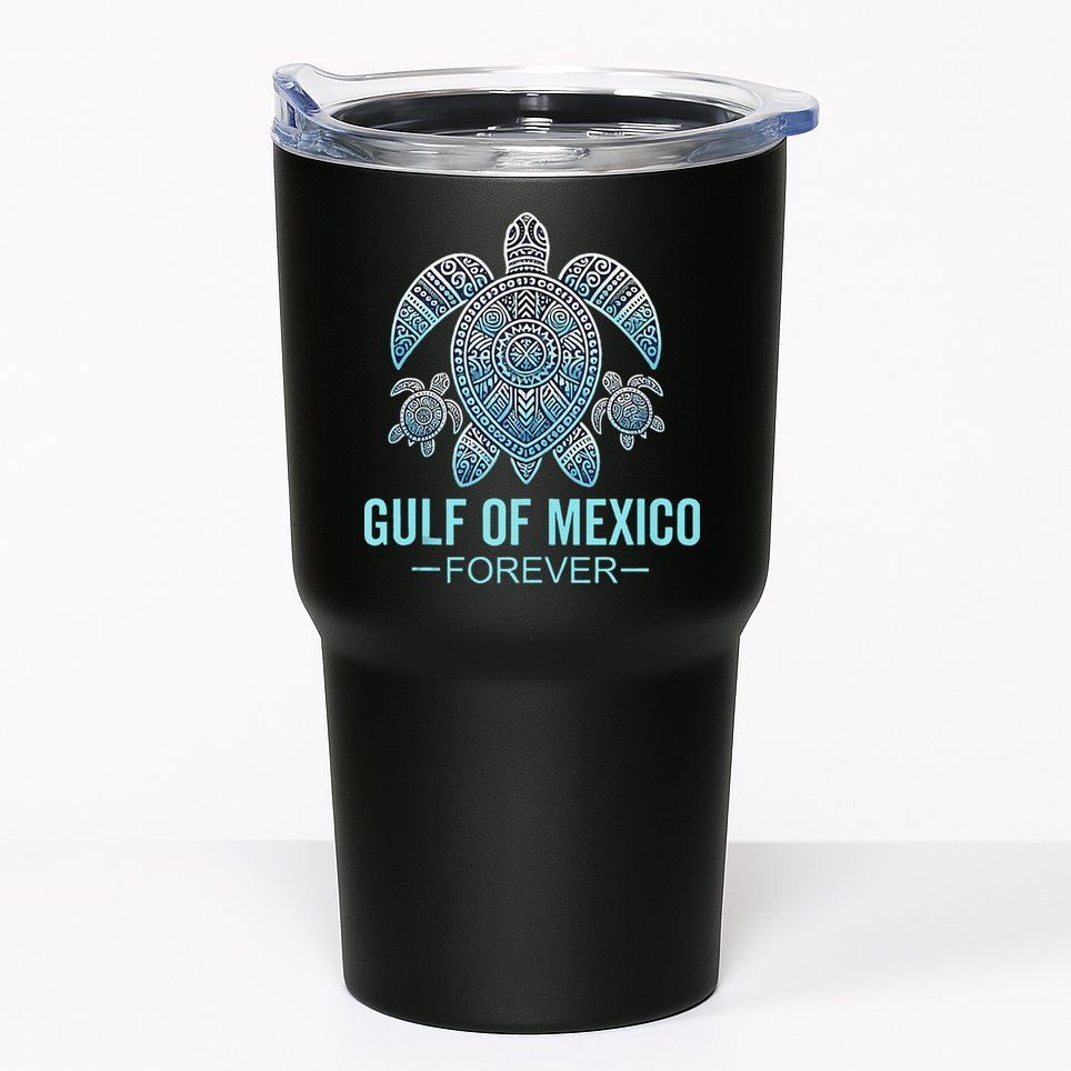 Gulf Of Mexico Forever Mexican Souvenir Mexican Gulf Tumbler