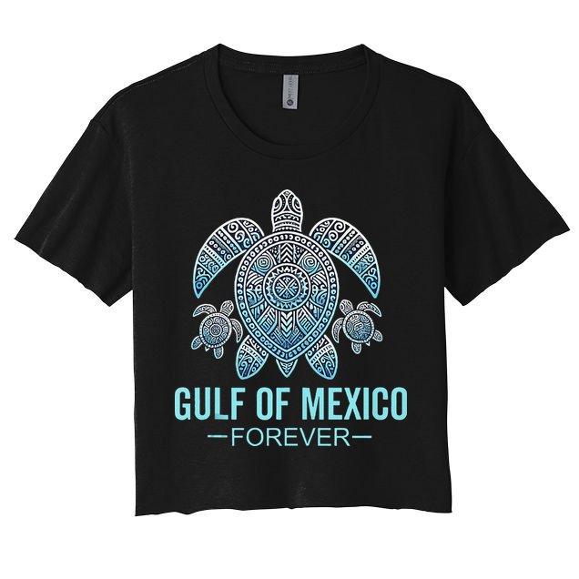 Gulf Of Mexico Forever Mexican Souvenir Mexican Gulf Crop Top