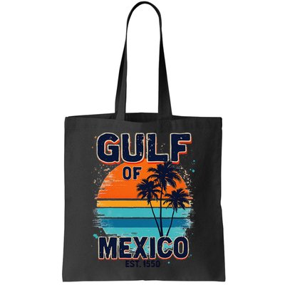 Gulf Of Mexico Since 1550 Retro Beach Bag