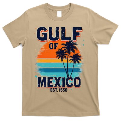 Gulf Of Mexico Since 1550 Retro Beach T-Shirt