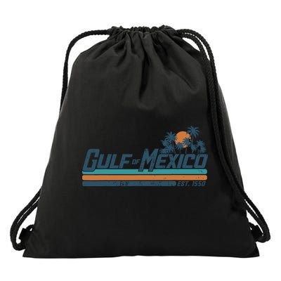 Gulf Of Mexico Drawstring Bag