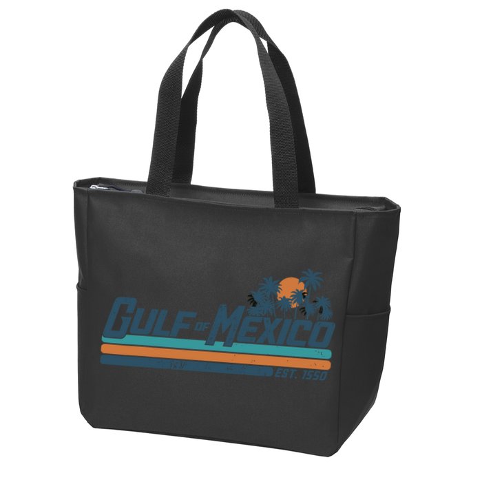 Gulf Of Mexico Zip Tote Bag