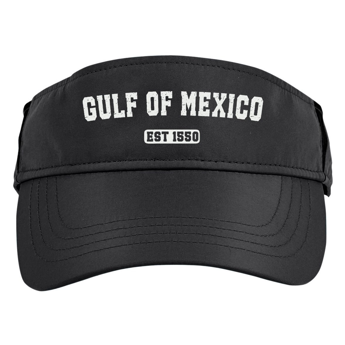 Gulf Of Mexico Est 1550 Adult Drive Performance Visor