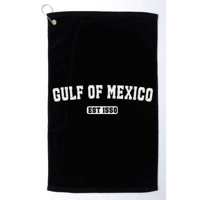 Gulf Of Mexico Est 1550 Golf Towel
