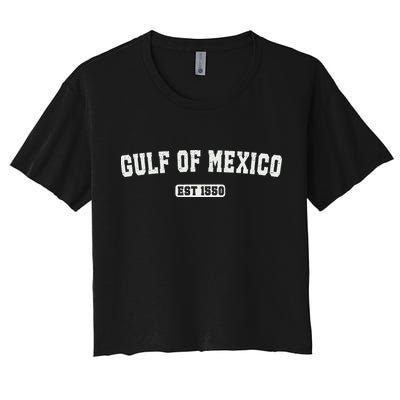 Gulf Of Mexico Est 1550 Crop Top