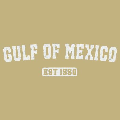 Gulf Of Mexico Est 1550 T-Shirt