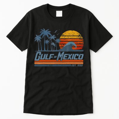 Gulf Of Mexico Est 1550 Retro Vintage Beach Tall T-Shirt