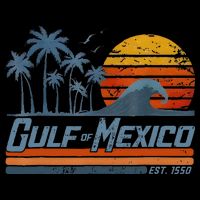 Gulf Of Mexico Est 1550 Retro Vintage Beach Bucket Hat