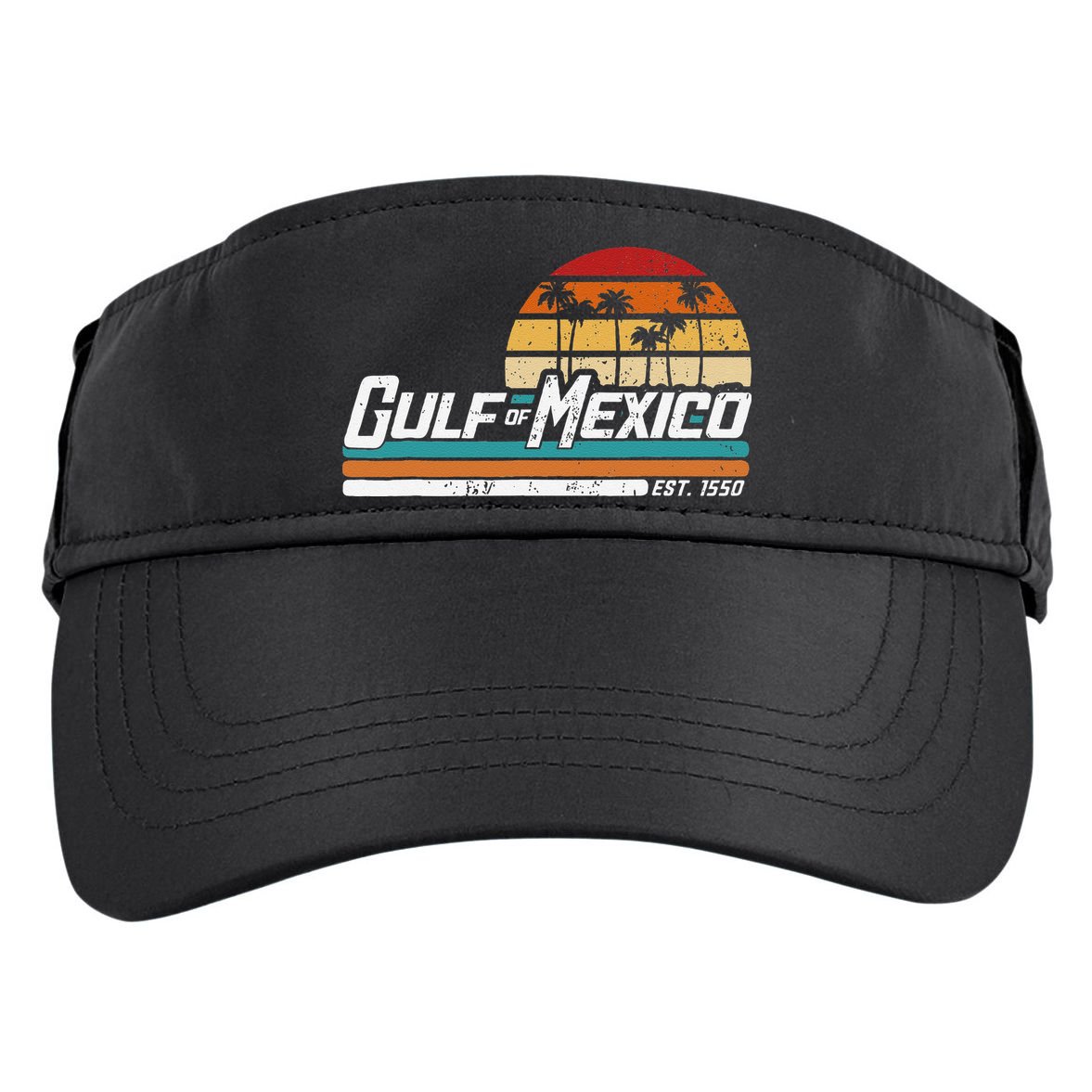 Gulf Of Mexico Adult Drive Performance Visor