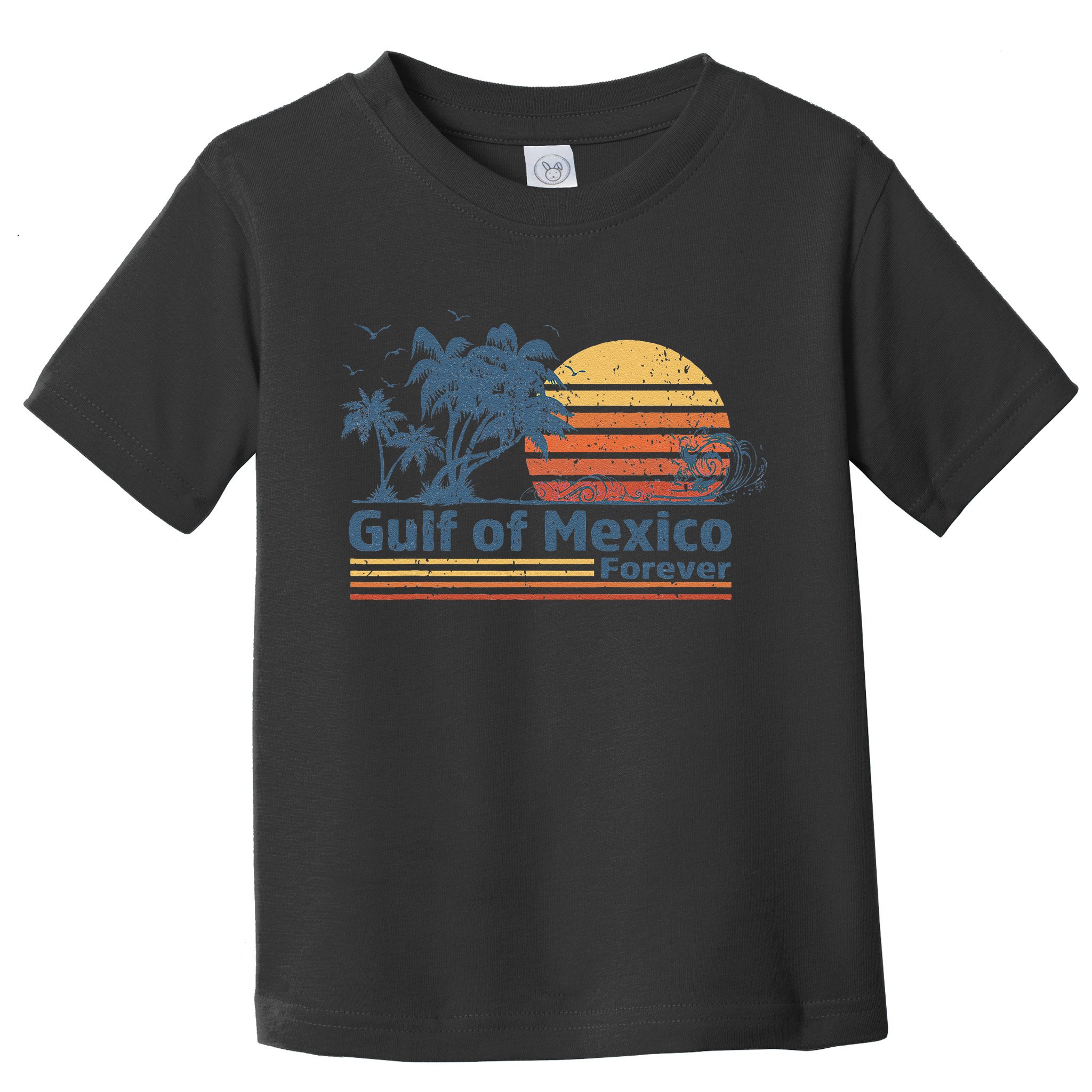 Gulf Of Mexico Forever Vintage Retro Toddler T-Shirt