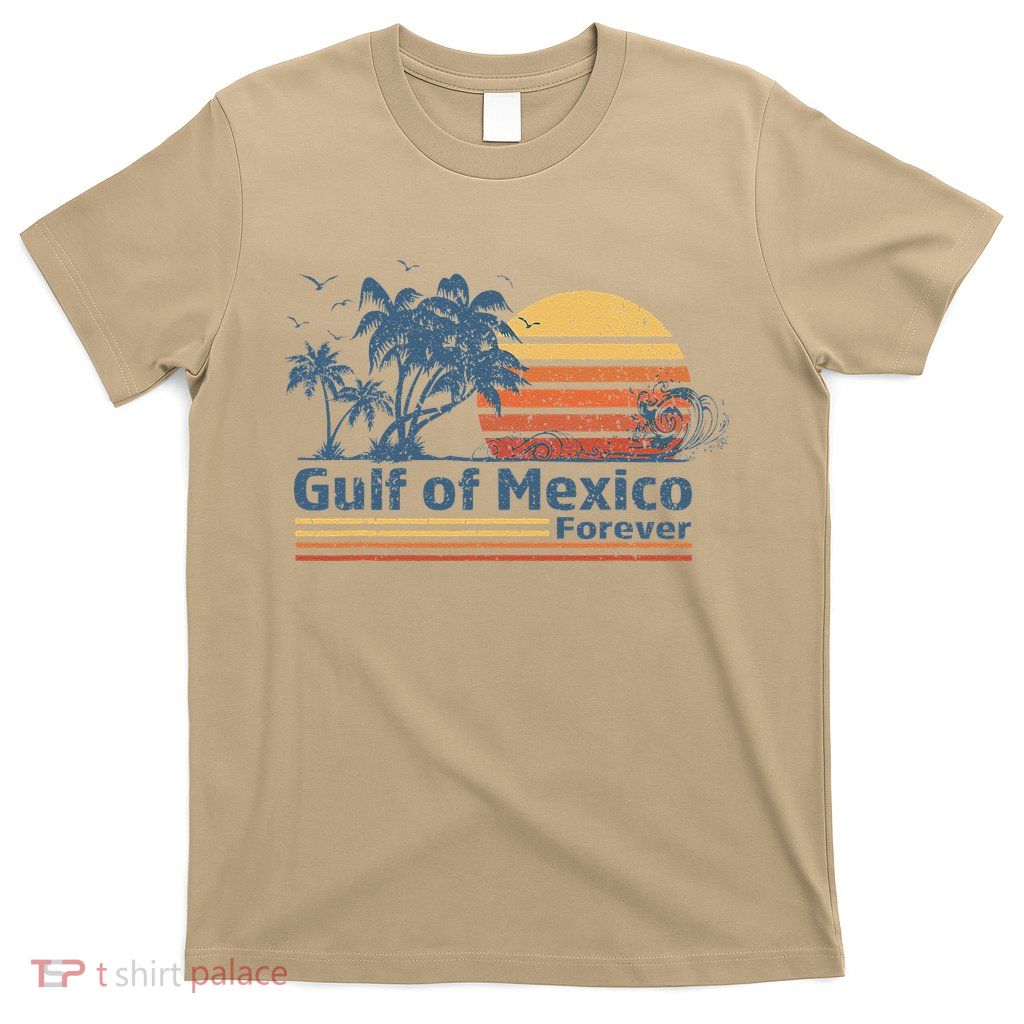 Gulf Of Mexico Forever Vintage Retro T-Shirt