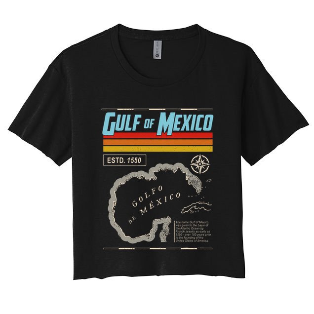 Gulf Of Mexico Est 1550 Historic Map .Png Crop Top