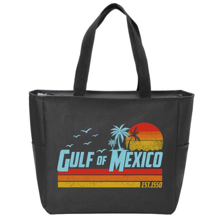Gulf Of Mexico Zip Tote Bag