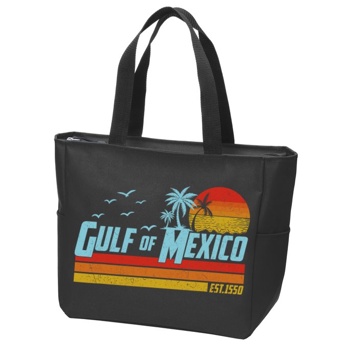 Gulf Of Mexico Zip Tote Bag
