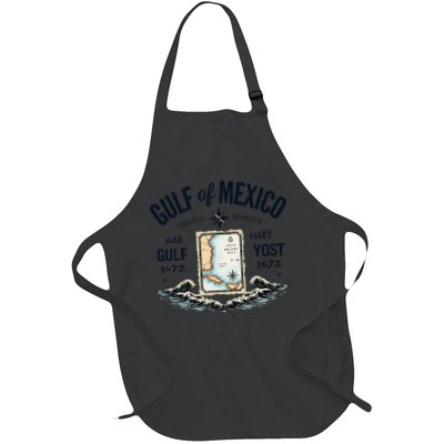 Gulf Of Mexico Since 1672 Historic Map 1672 Funny Tees Apron