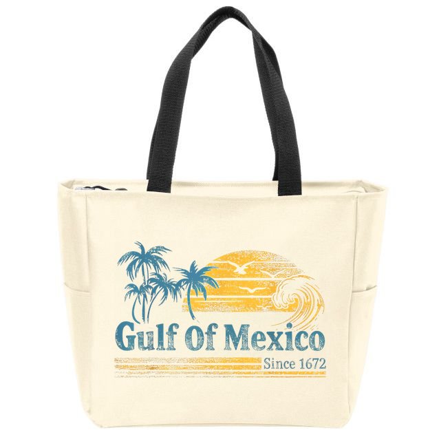 Gulf Of Mexico Zip Tote Bag