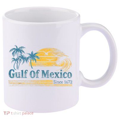 Gulf Of Mexico 11oz C Handle Ceramic Mug