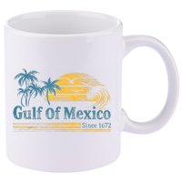 Gulf Of Mexico 11oz C Handle Ceramic Mug
