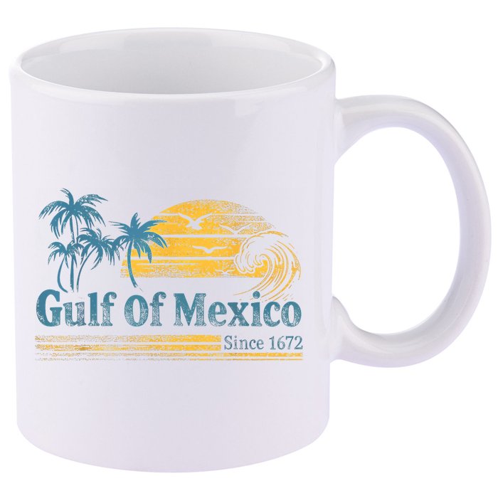 Gulf Of Mexico 11oz C Handle Ceramic Mug