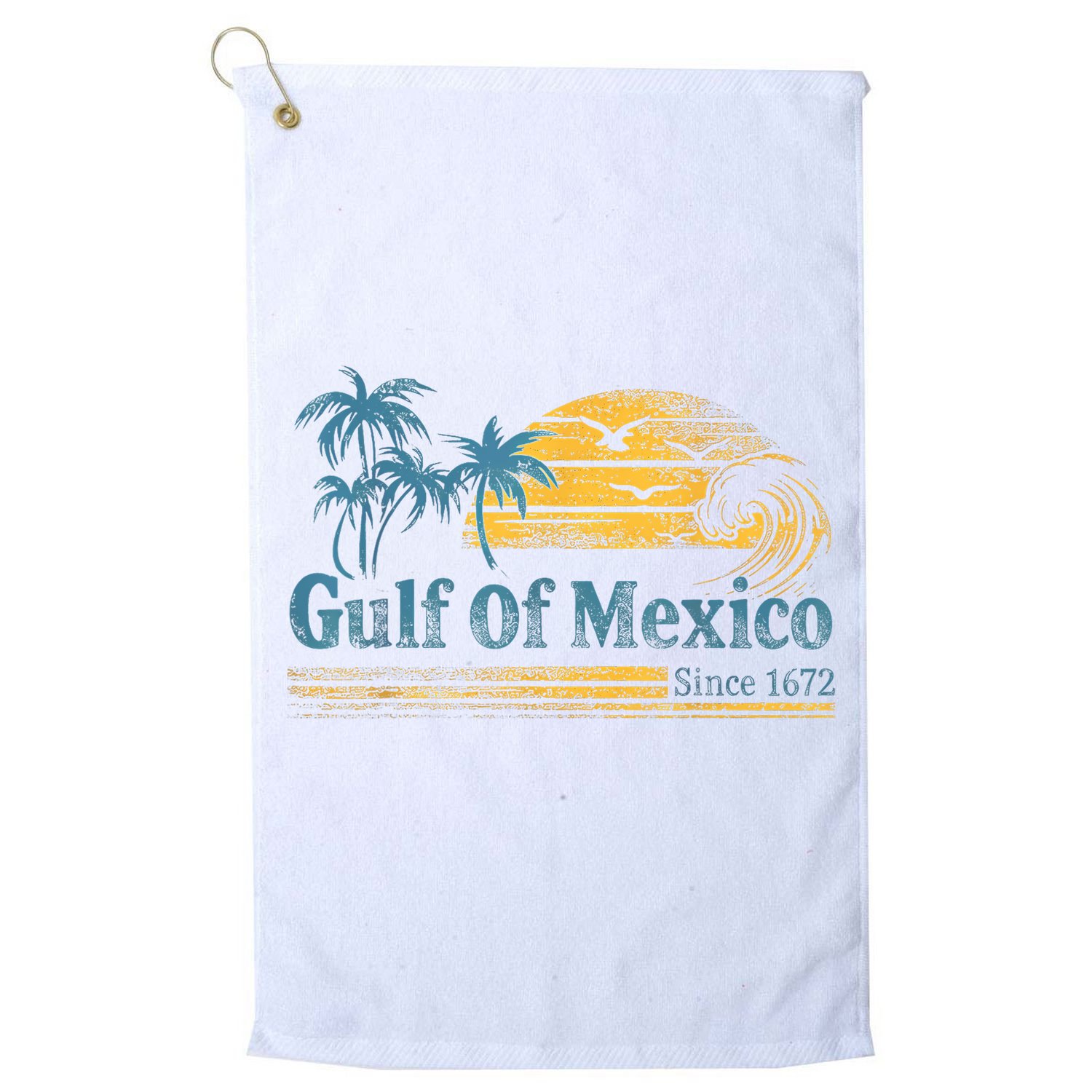 Gulf Of Mexico Golf Towel