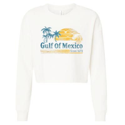 Gulf Of Mexico Cropped Pullover Crew