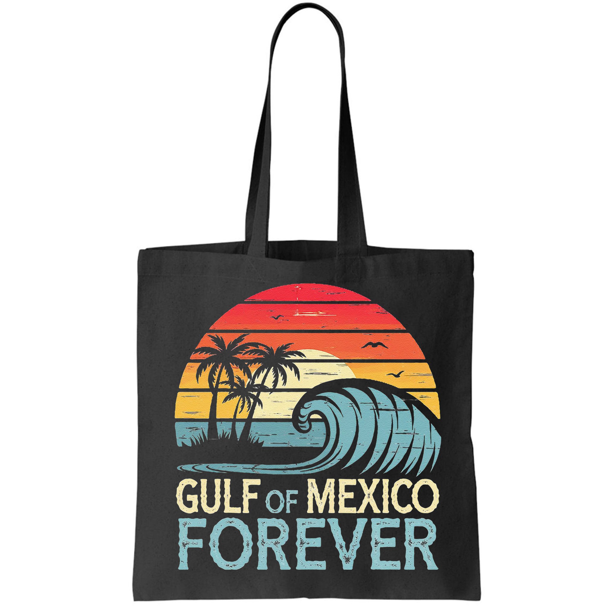 Gulf Of Mexico Forever Wave Surfing Tropical Bag