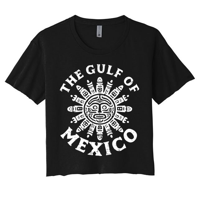 Gulf Of Mexico Mexican Gulfo De Mexican Crop Top