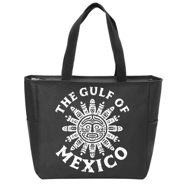 Gulf Of Mexico Mexican Gulfo De Mexican Zip Tote Bag