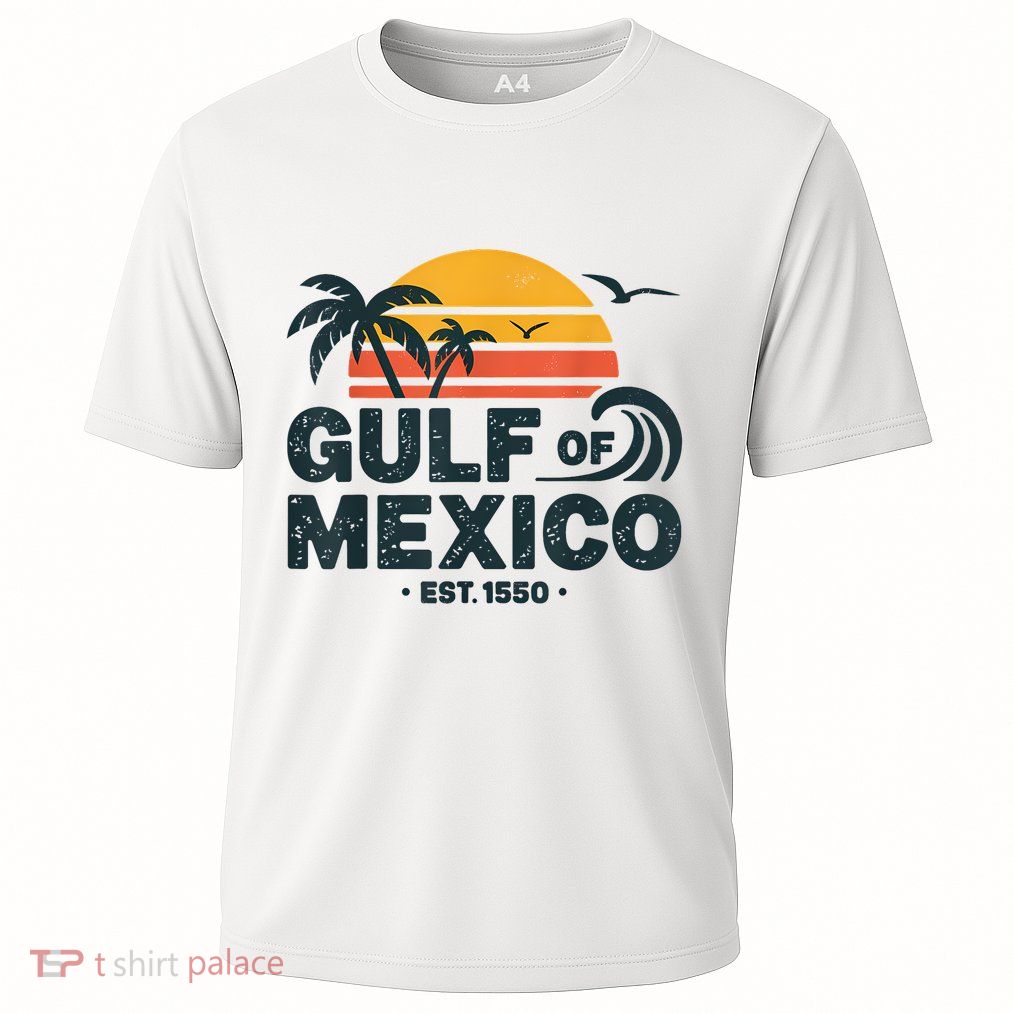 Gulf Of Mexico Est. 1550 Tropical Beach Travel Souvenir Performance Shirt