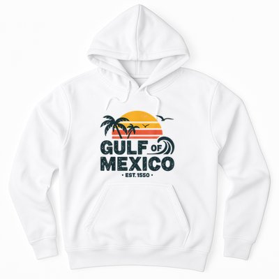 Gulf Of Mexico Est. 1550 Tropical Beach Travel Souvenir Hoodie