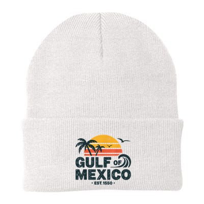 Gulf Of Mexico Est. 1550 Tropical Beach Travel Souvenir Beanie