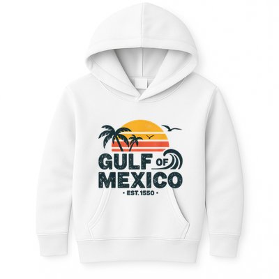 Gulf Of Mexico Est. 1550 Tropical Beach Travel Souvenir Kids Hoodie