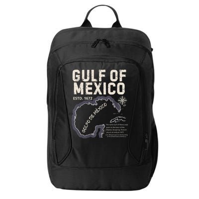 Gulf Of Mexico 1672 Historic Map Golfo De MéXico Estd. 1672 City Backpack