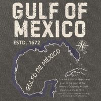 Gulf Of Mexico 1672 Historic Map Golfo De MéXico Estd. 1672 Cotton Canvas Backpack
