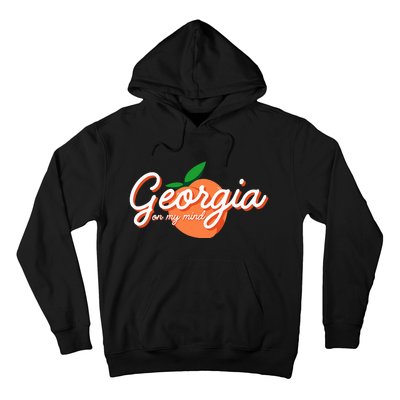 Georgia On My Mind Vacation Souvenir Hoodie