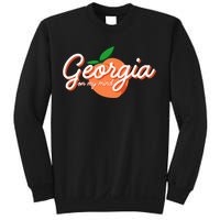 Georgia On My Mind Vacation Souvenir Sweatshirt