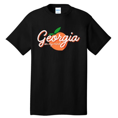 Georgia On My Mind Vacation Souvenir Tall T-Shirt