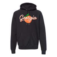 Georgia On My Mind Vacation Souvenir Premium Hoodie