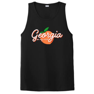 Georgia On My Mind Vacation Souvenir PosiCharge Competitor Tank