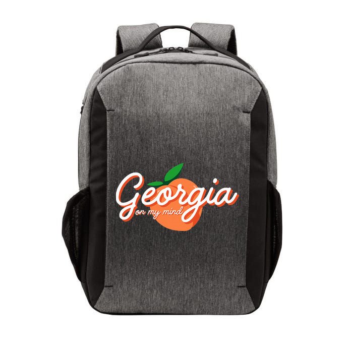 Georgia On My Mind Vacation Souvenir Vector Backpack