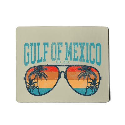 Gulf Of Mexico Beach Palms Summer Shader Mousepad