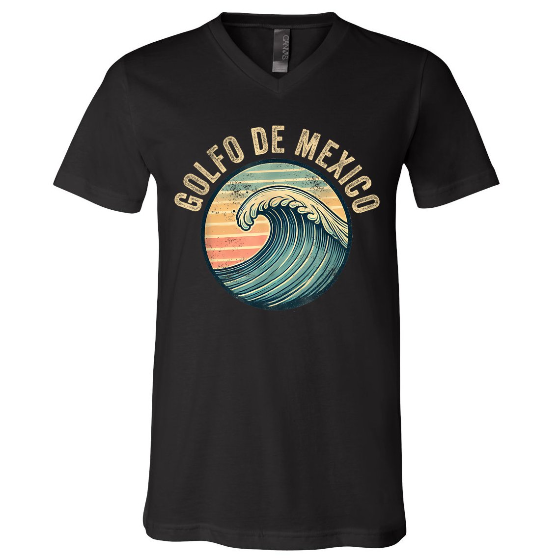 Golfo Of Mexico Souvenir V-Neck T-Shirt