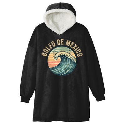 Golfo Of Mexico Souvenir Hooded Wearable Blanket